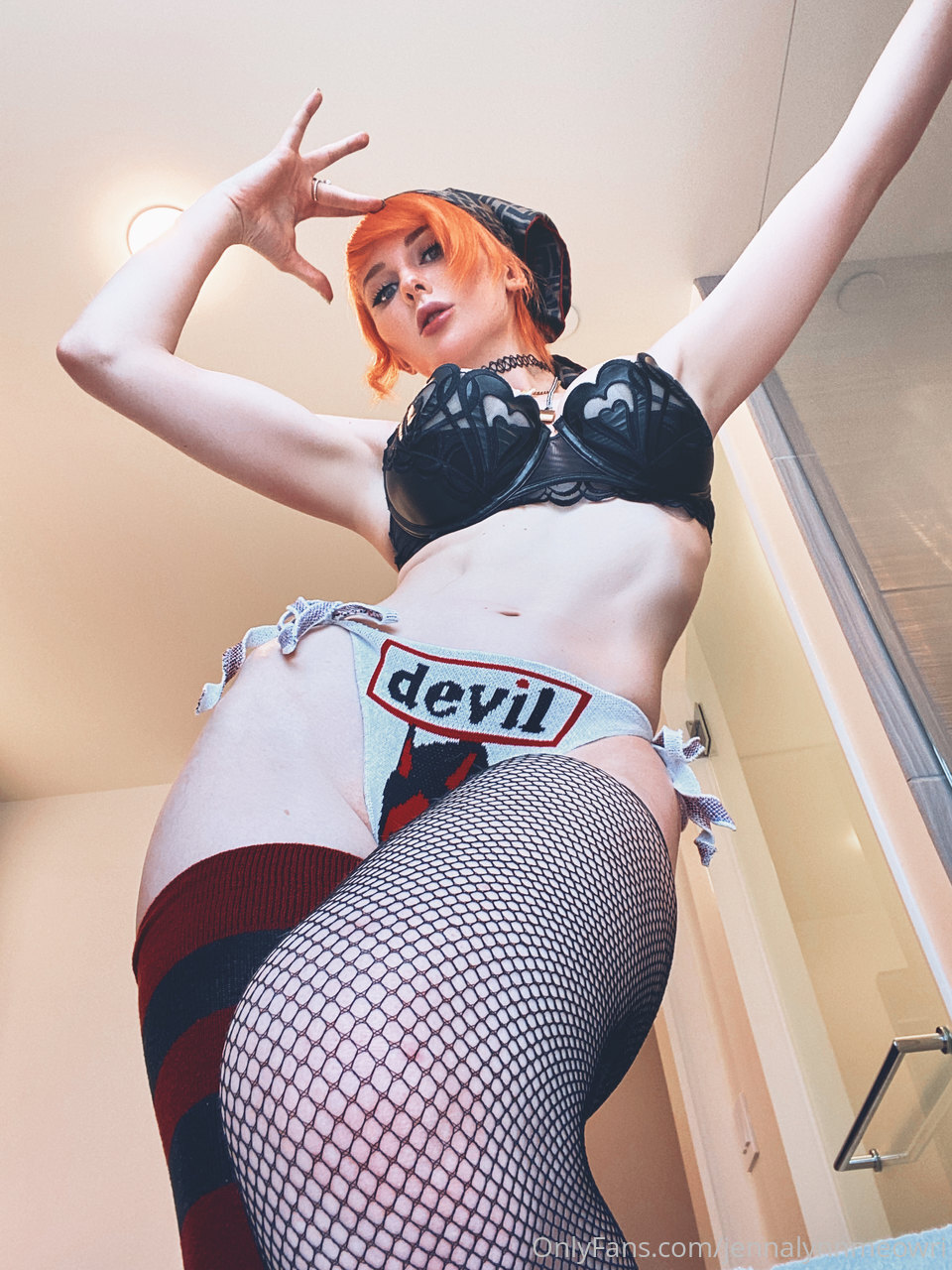 Добротный косплей в чулках от Jenna Lynn Meowri че пацаны аниме